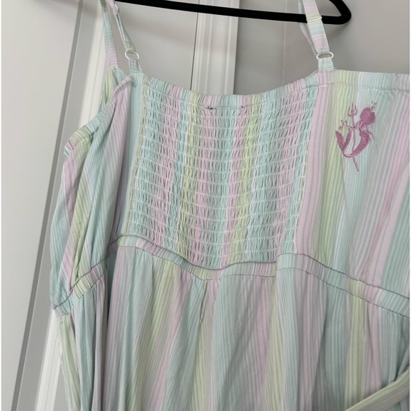 Torrid Disney Her Universe Little Mermaid Ariel Pinafore Jumpsuit Romper Size 3X - Picture 16 of 16